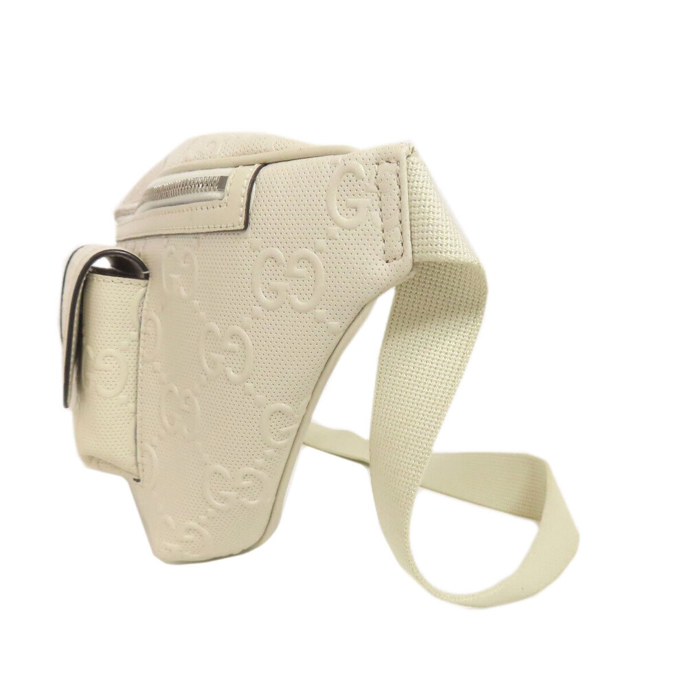 Gucci GG Embossed Body Bum Crossbody Belt Bag Calfskin - Picture 3 of 11